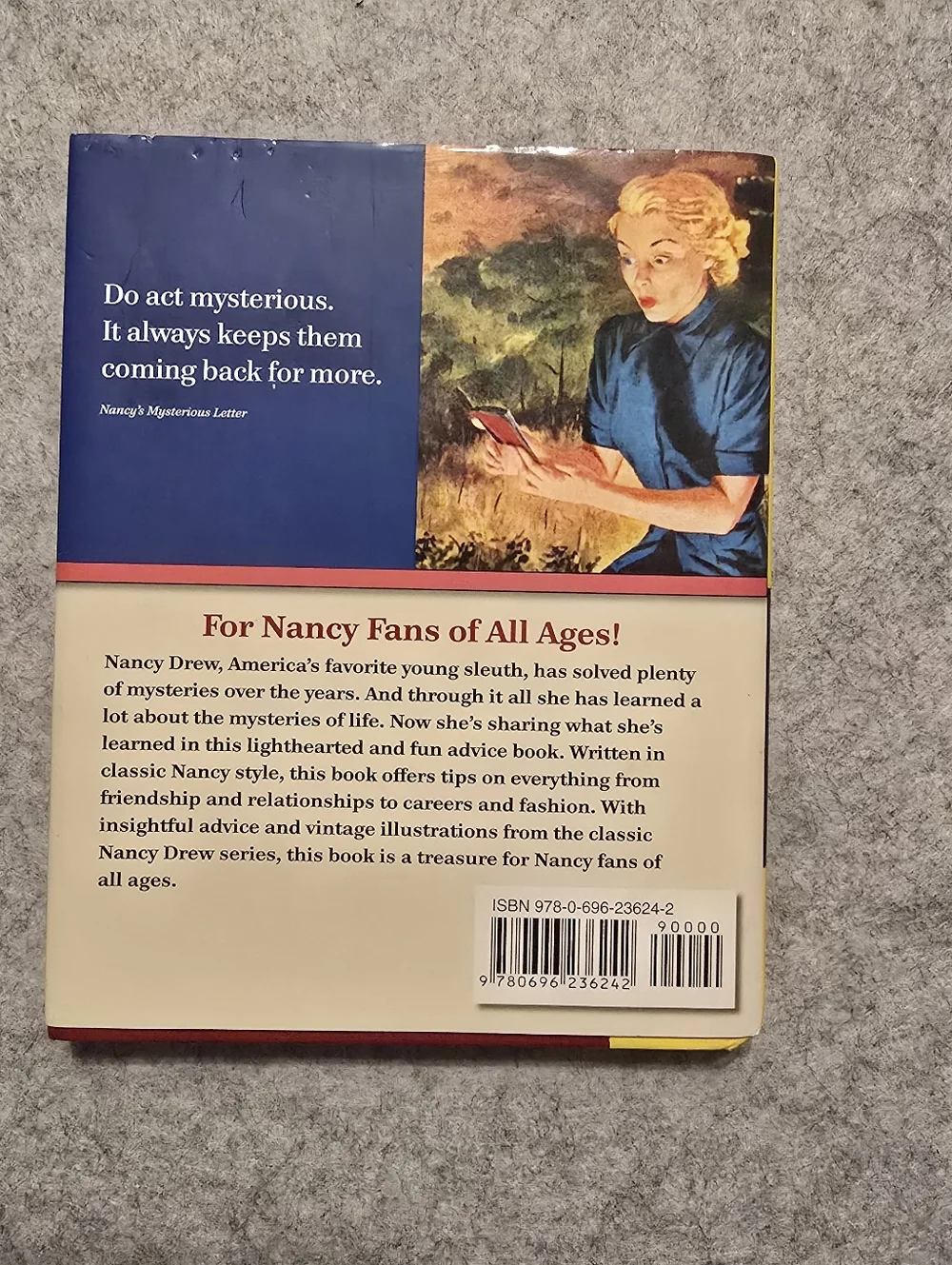 Nancy Drew Book - Clues for Real Life - The Classic Wit and Wisdom of Nancy Drew